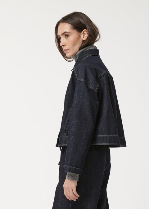 Humility Kanao Jacket In Blue Denim
