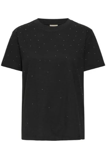 Fransa Kinsley Tee 1 Mid Sleeve T-Shirt In Meteorite