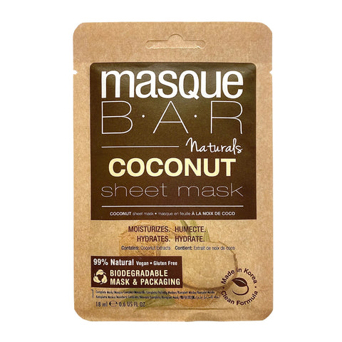 Masque LB00828 Naturals Coconut Sheet Mask