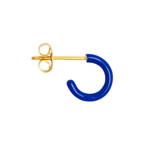 LULU Copenhagen LULU1019 Color Hoop In Dazzling Blue