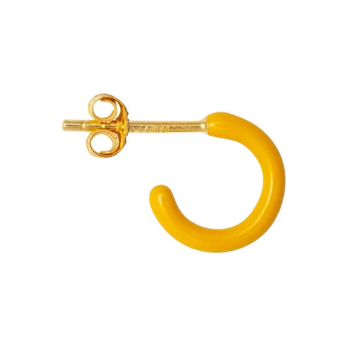 LULU Copenhagen LULU1019 Color Hoop In Yellow