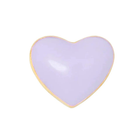 LULU Copenhagen LULU1024 Love U Ear stud In Purple