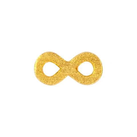 LULU Copenhagen LULU1119 Infinity Ear stud In Gold Plated