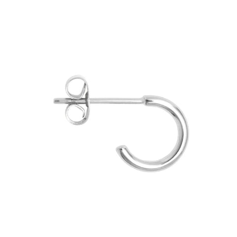 LULU Copenhagen LULU1291 Color Hoop Hoops In Silver