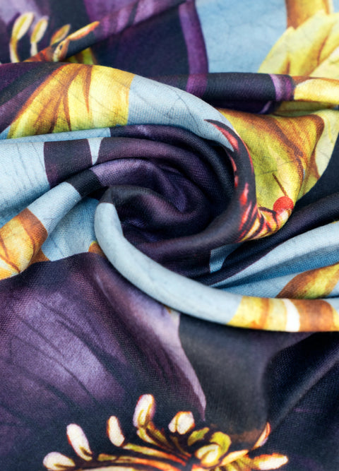 Powder LUX19 Hellebore Lux Print Scarf
