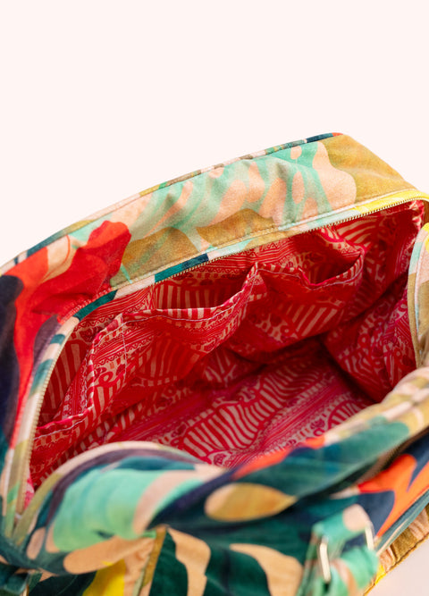 Powder LWB3 Exotic Leaves Lux Cotton Weekend Bag