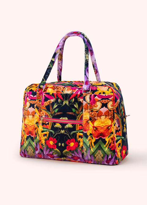 Powder LWB4 Botanical Kaleidoscope Lux Weekend Bag