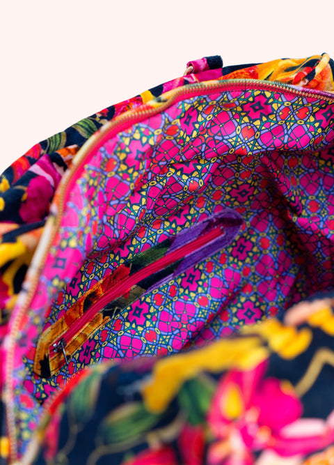 Powder LWB4 Botanical Kaleidoscope Lux Weekend Bag