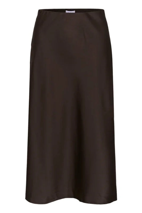 Saint Tropez Lodisa Skirt In Chocolate Brown