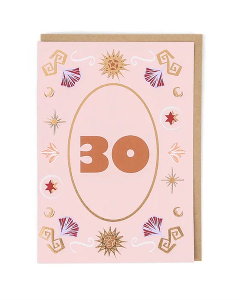 Cath Tate Cards M23 30th Birthday Card