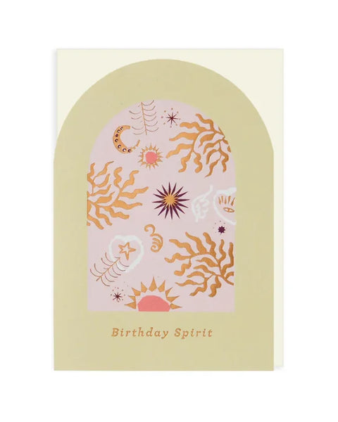 Cath Tate Cards M9 Birthday Spirit Stars Card