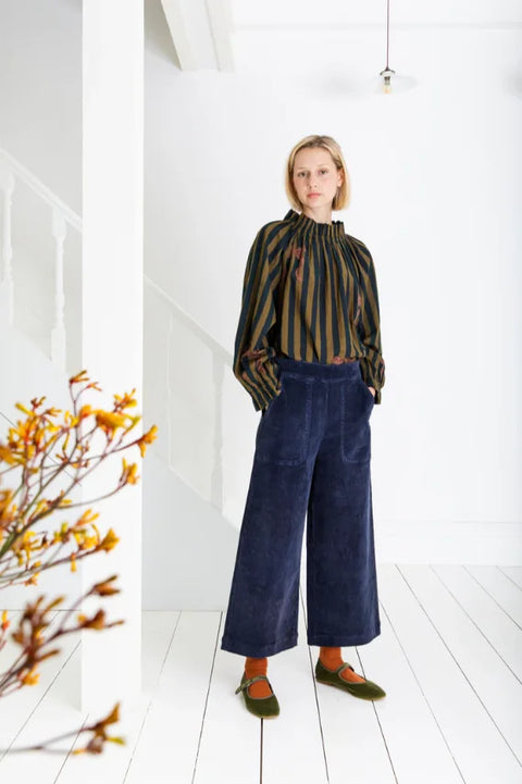 Bonte Margo Top In Midnight/ Olive