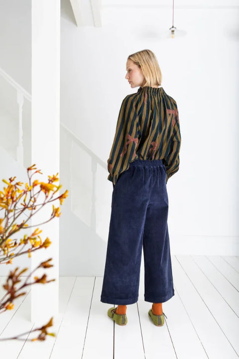 Bonte Margo Top In Midnight/ Olive