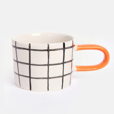 Caroline Gardner Cards MGG110 Mono Grid Mug
