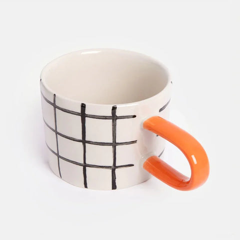 Caroline Gardner Cards MGG110 Mono Grid Mug