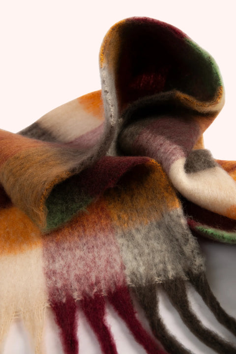 Powder MOL10 Molly Cosy Scarf - Russet Mix