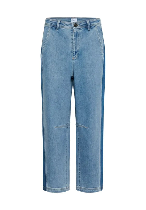 Saint Tropez Maude Jeans In Medium Blue Denim