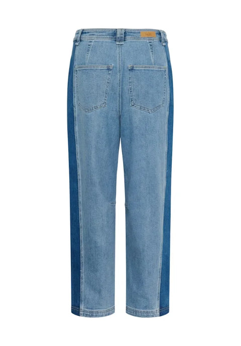 Saint Tropez Maude Jeans In Medium Blue Denim