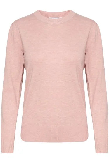 Saint Tropez Mila Pullover in Ash Rose Melange