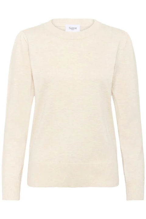 Saint Tropez Mila Pullover In Fog Melange