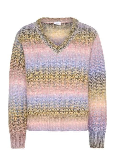 Saint Tropez Mirabel Pullover In Urban Chic Melange