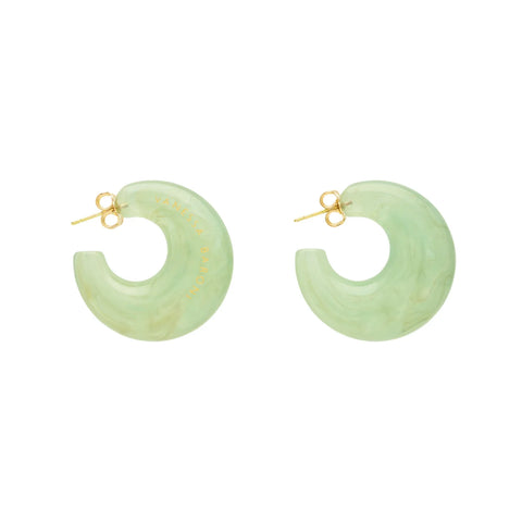 Vanessa Baroni VB2280JAD Moon Earring Jade in Jade