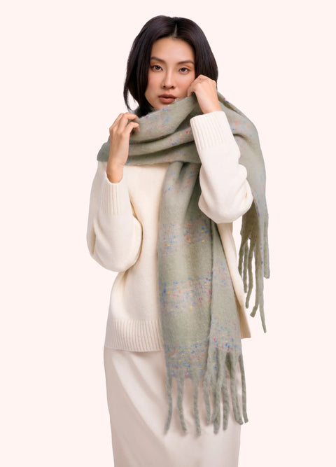 Powder NAN2 Nancy Scarf in Soft Green