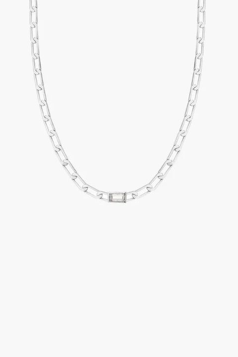 Tutti & Co NE689S Gleam Necklace Silver