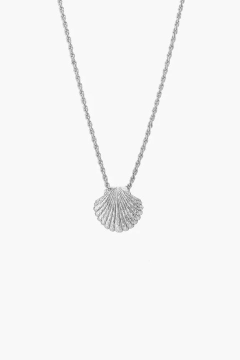 Tutti & Co NE697S Shell Necklace Silver