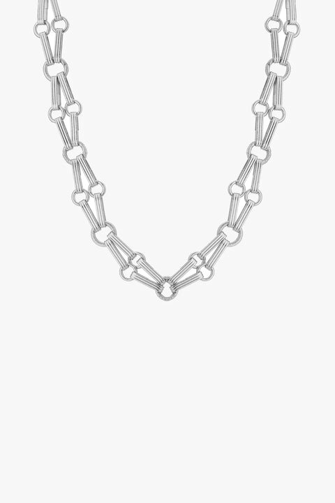 Tutti & Co NE754S Infinite Necklace - Silver