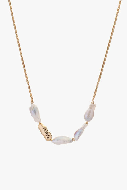 Tutti & Co NE759G Lustre Necklace - Gold