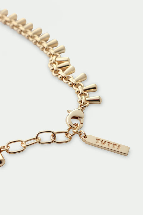 Tutti & Co NE772G Dewdrop Necklace