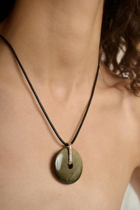 Tutti & Co NE773G Energy Necklace