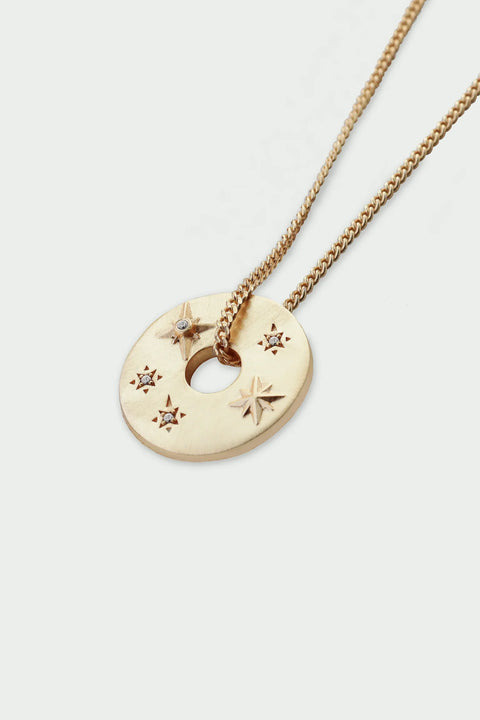 Tutti & Co NE779G Celestial Necklace