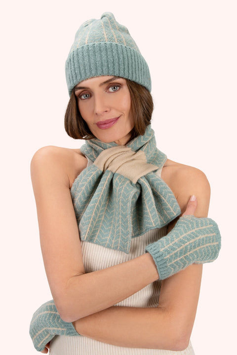 Powder NIA3 Niamh Wrist Warmers - Ice