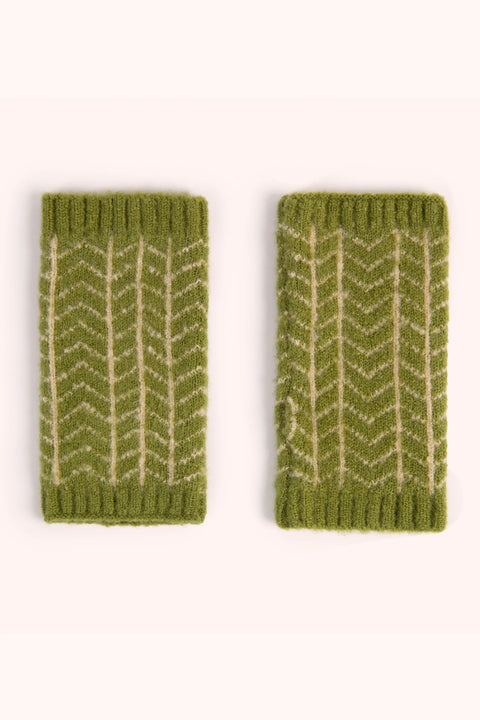 Powder NIA4 Niamh Wrist Warmers - Olive