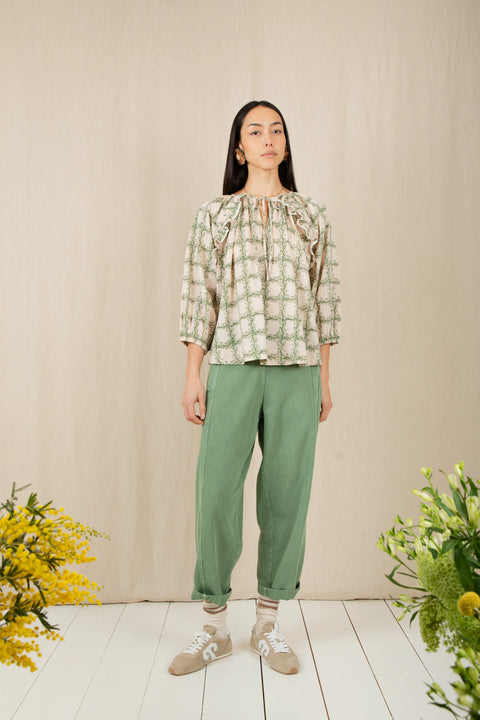 Bonte Nova Trouser In Fern