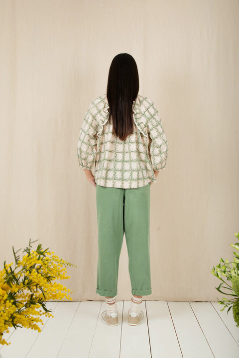 Bonte Nova Trouser In Fern