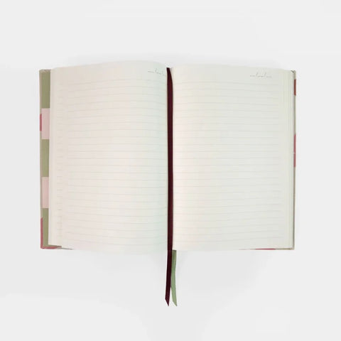 Caroline Gardner Gifts NTB106 Pink Flower 3-Section A5 Hardback Notebook