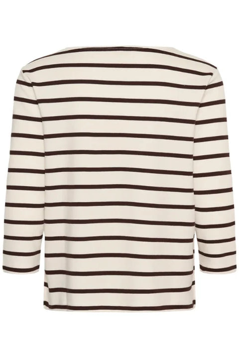 Part Two Nela TS T-shirt l/s In Mole Stripe