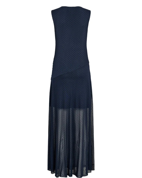 Numph Cirri Mesh Dress in Salute