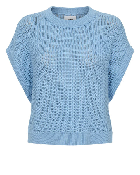 Numph Sanni Pullover In Placid Blue