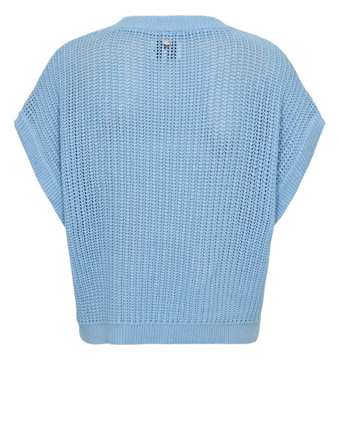 Numph Sanni Pullover In Placid Blue