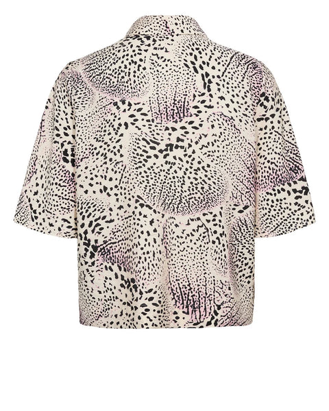 Numph Shella Shirt In Whitecap Gray