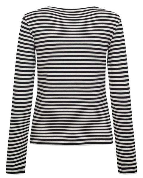 Numph Melany Blouse In Caviar