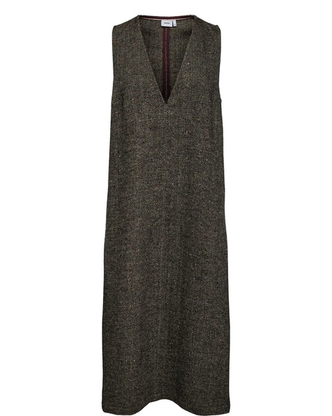 Numph Avey Dress In Caviar