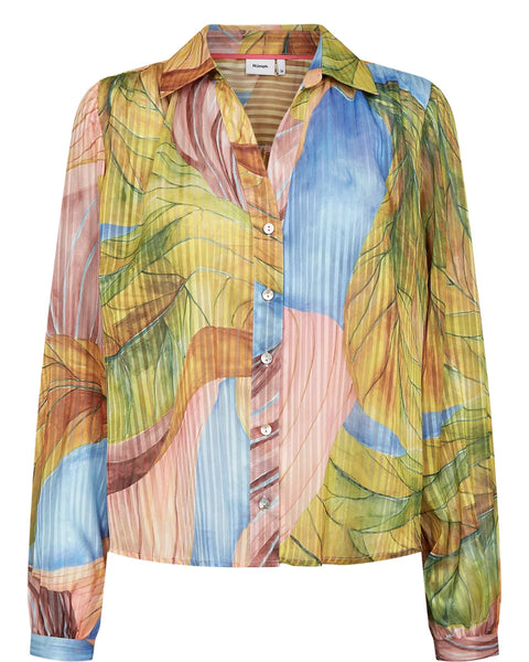 Numph Kaya Shirt In Aquarius
