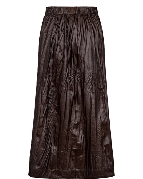 Numph Miu Skirt In Black Coffee