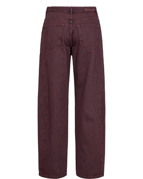 Numph Seville Mr Barrel Jeans  In Fig