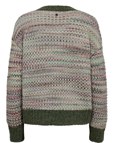 Numph Samia Pullover In Forest night